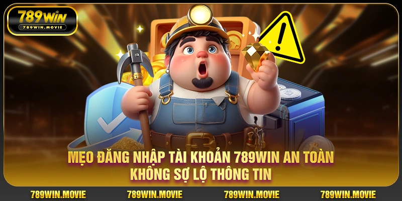 Mẹo đăng nhập tài khoản 789WIN an toàn không sợ lộ thông tin